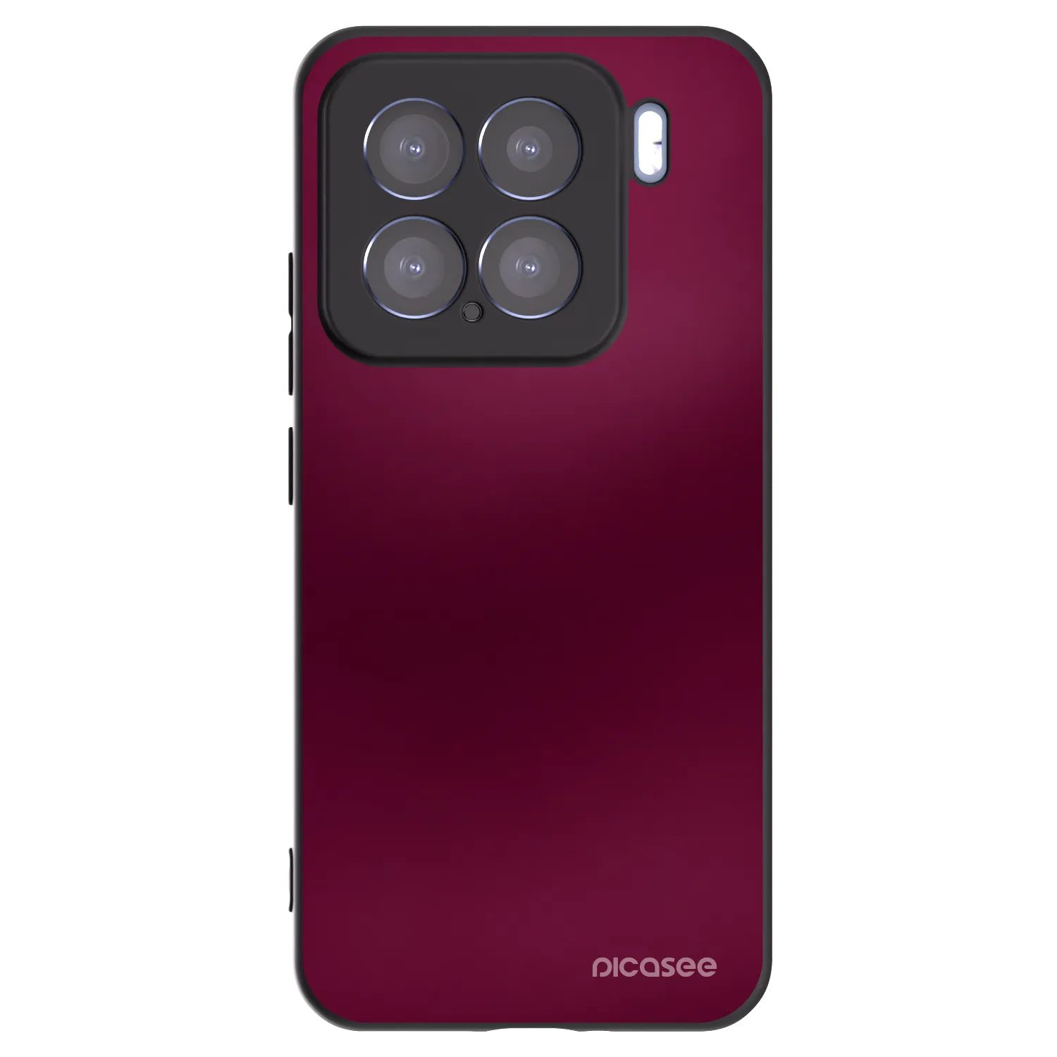 Picasee silikónový čierny obal pre Xiaomi 15 - Velvet Bordeaux