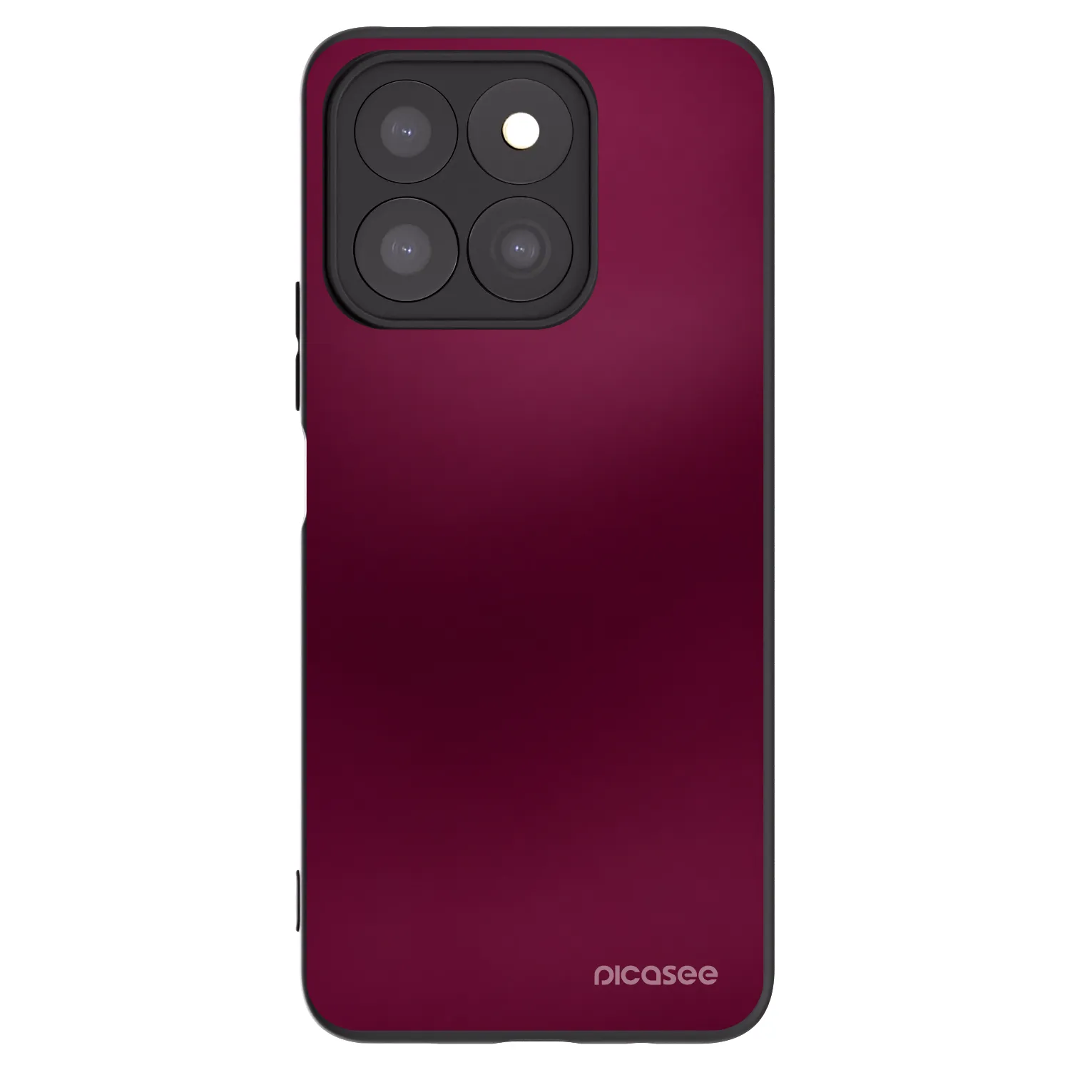 Picasee silikónový čierny obal pre Honor X8c - Velvet Bordeaux