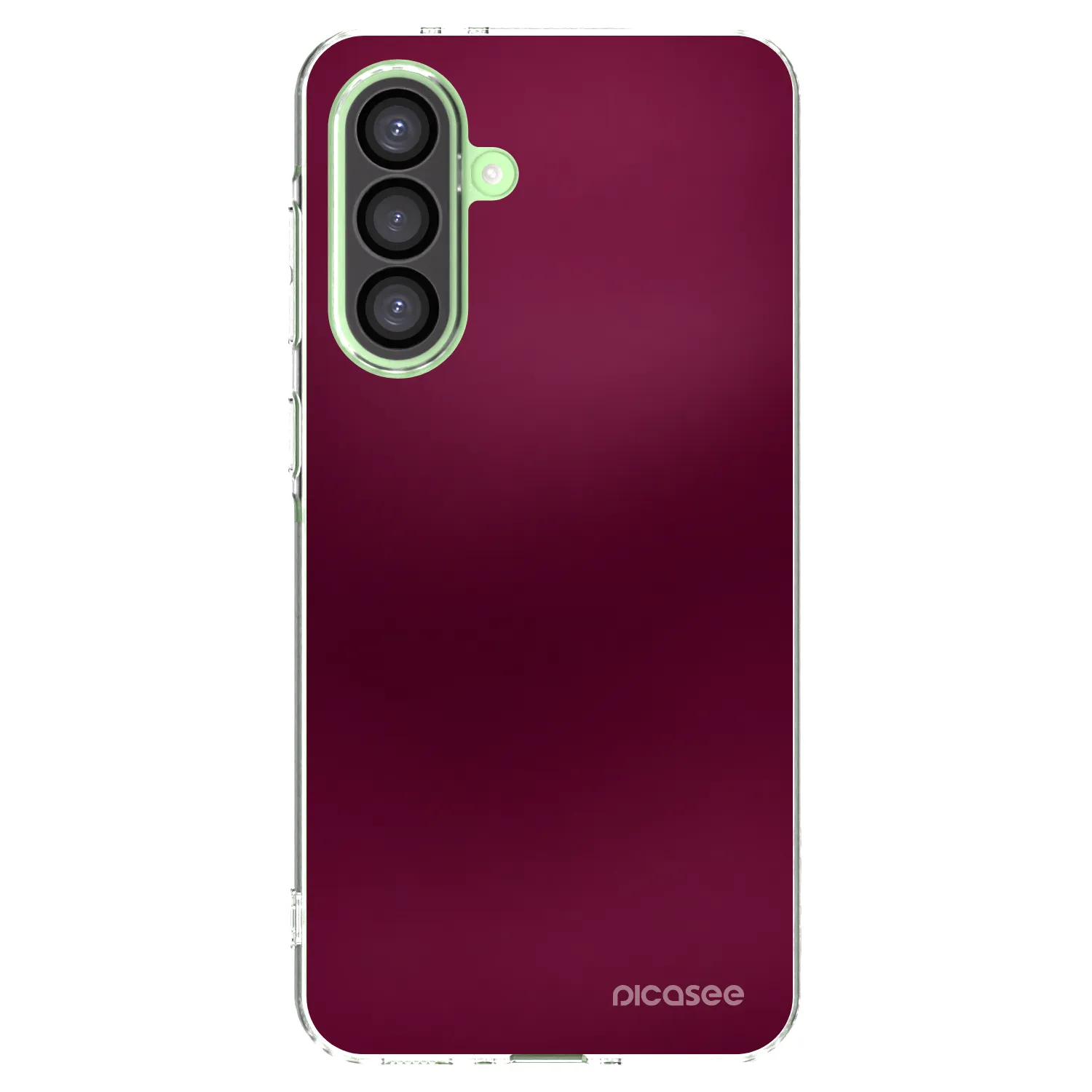 Picasee silikónový prehľadný obal pre Samsung Galaxy A26 5G A266B - Velvet Bordeaux