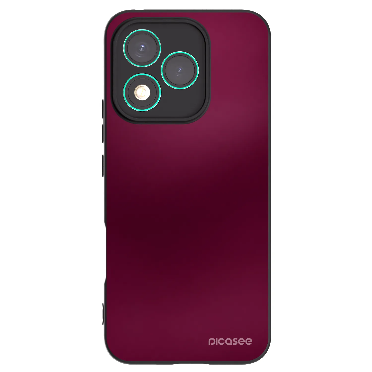 Picasee silikónový čierny obal pre Honor 400 Lite 5G - Velvet Bordeaux