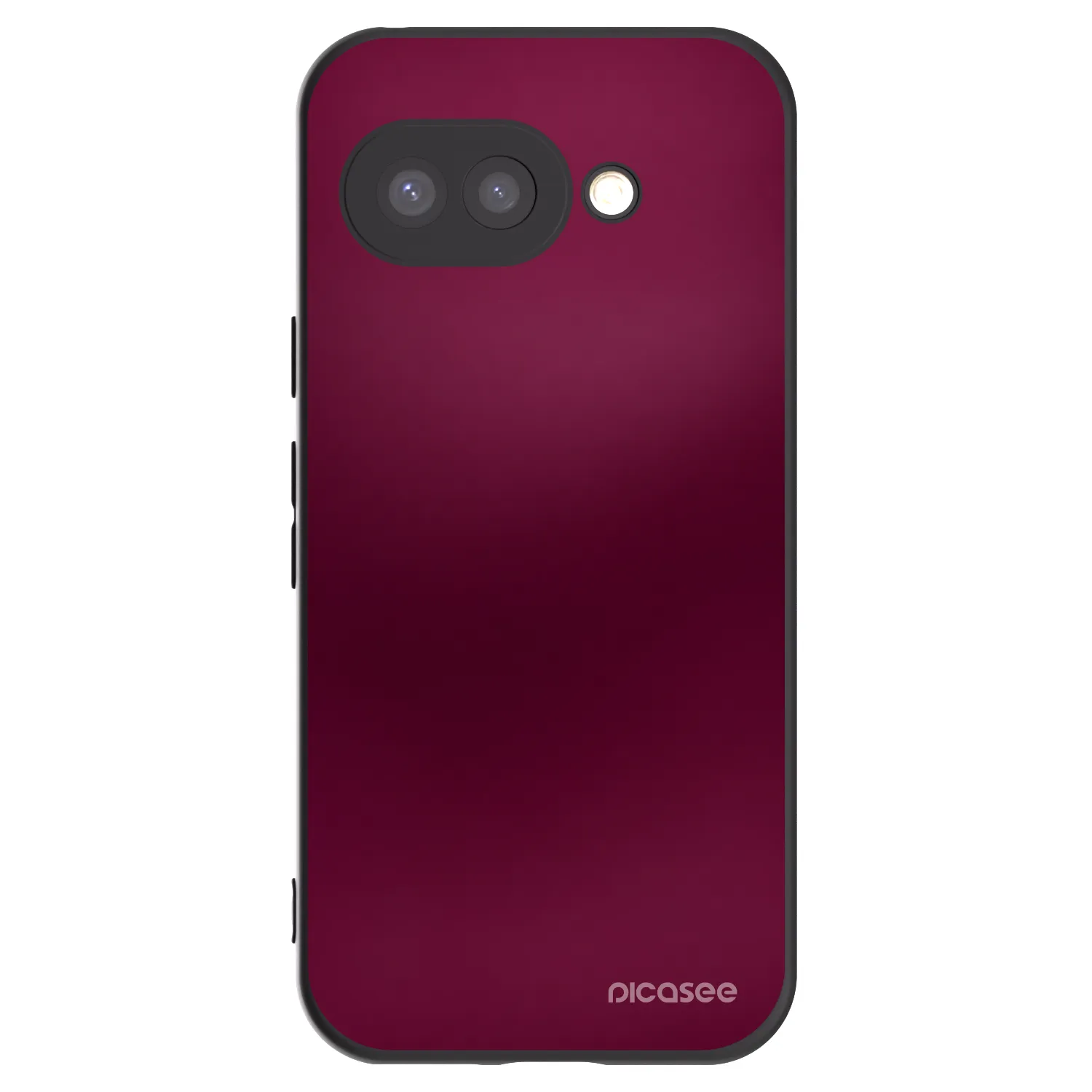 Picasee silikónový čierny obal pre Google Pixel 9a - Velvet Bordeaux