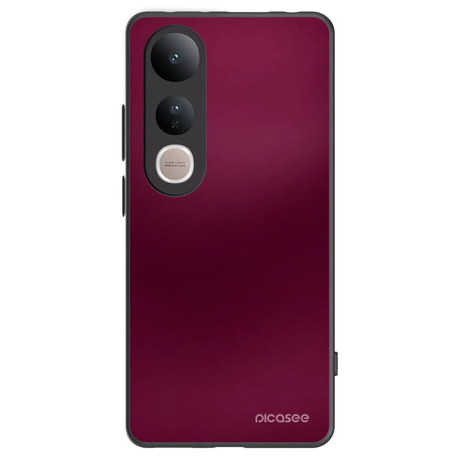Picasee silikónový čierny obal pre Vivo V50 Lite 5G - Velvet Bordeaux