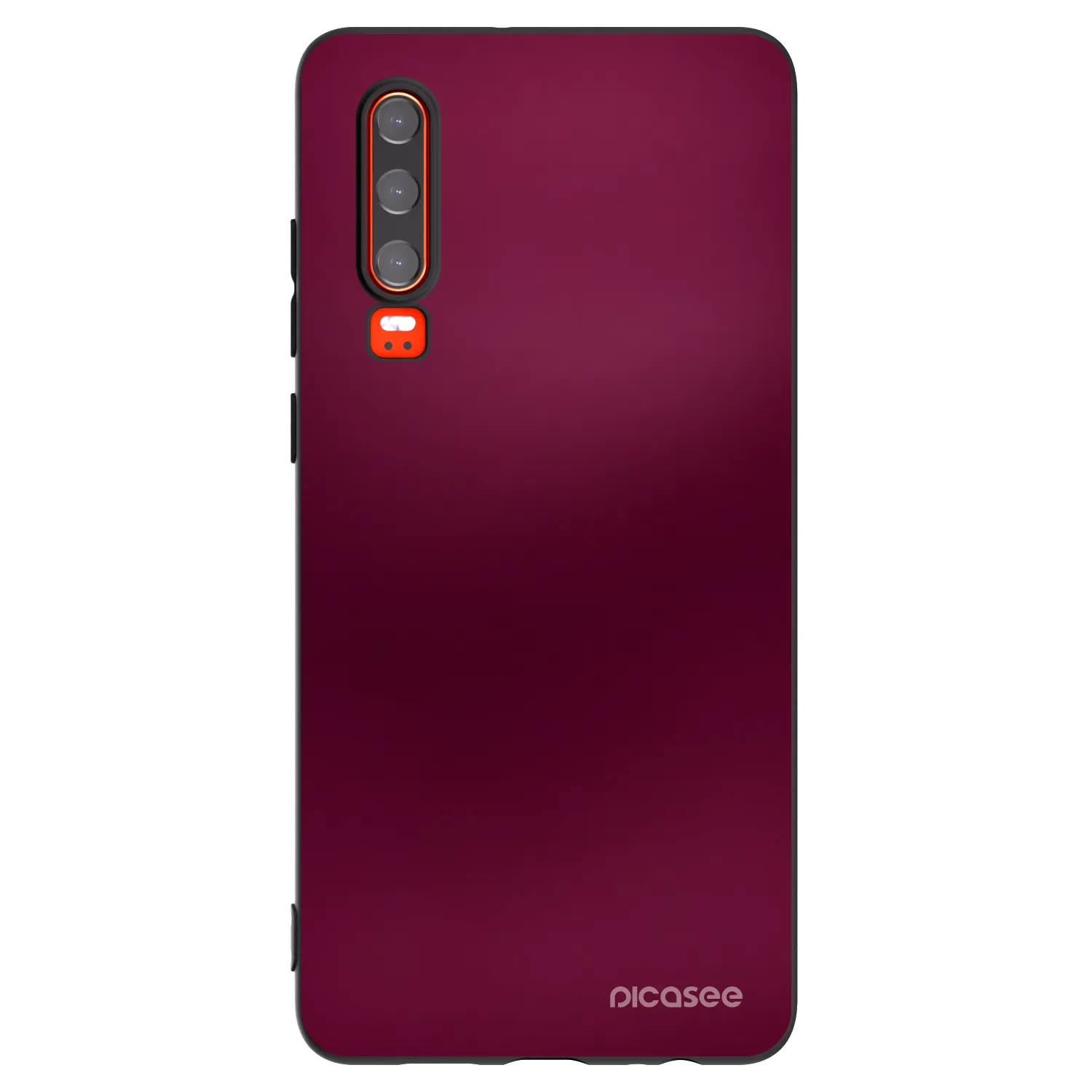 Picasee silikónový čierny obal pre Huawei P30 - Velvet Bordeaux