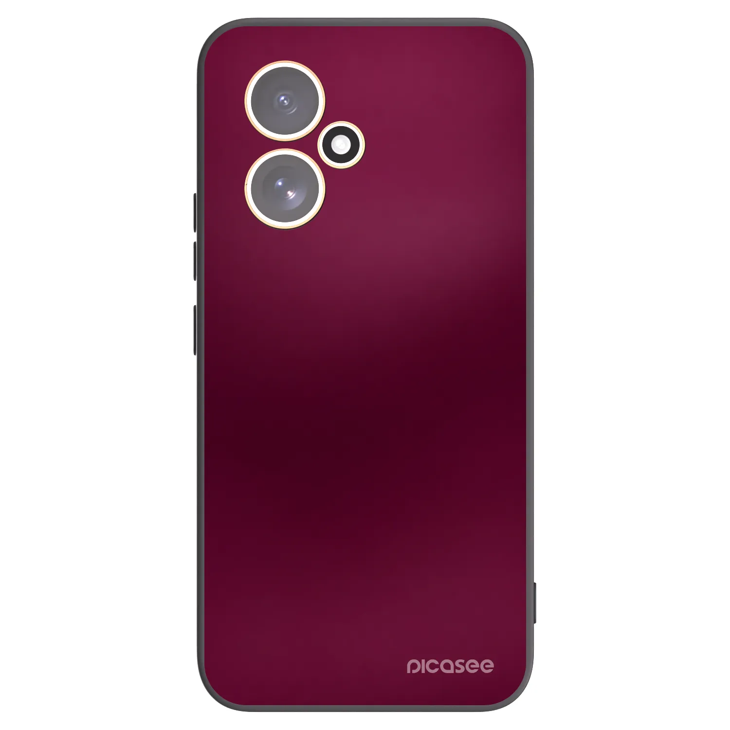 Picasee silikónový čierny obal pre Honor 400 5G - Velvet Bordeaux