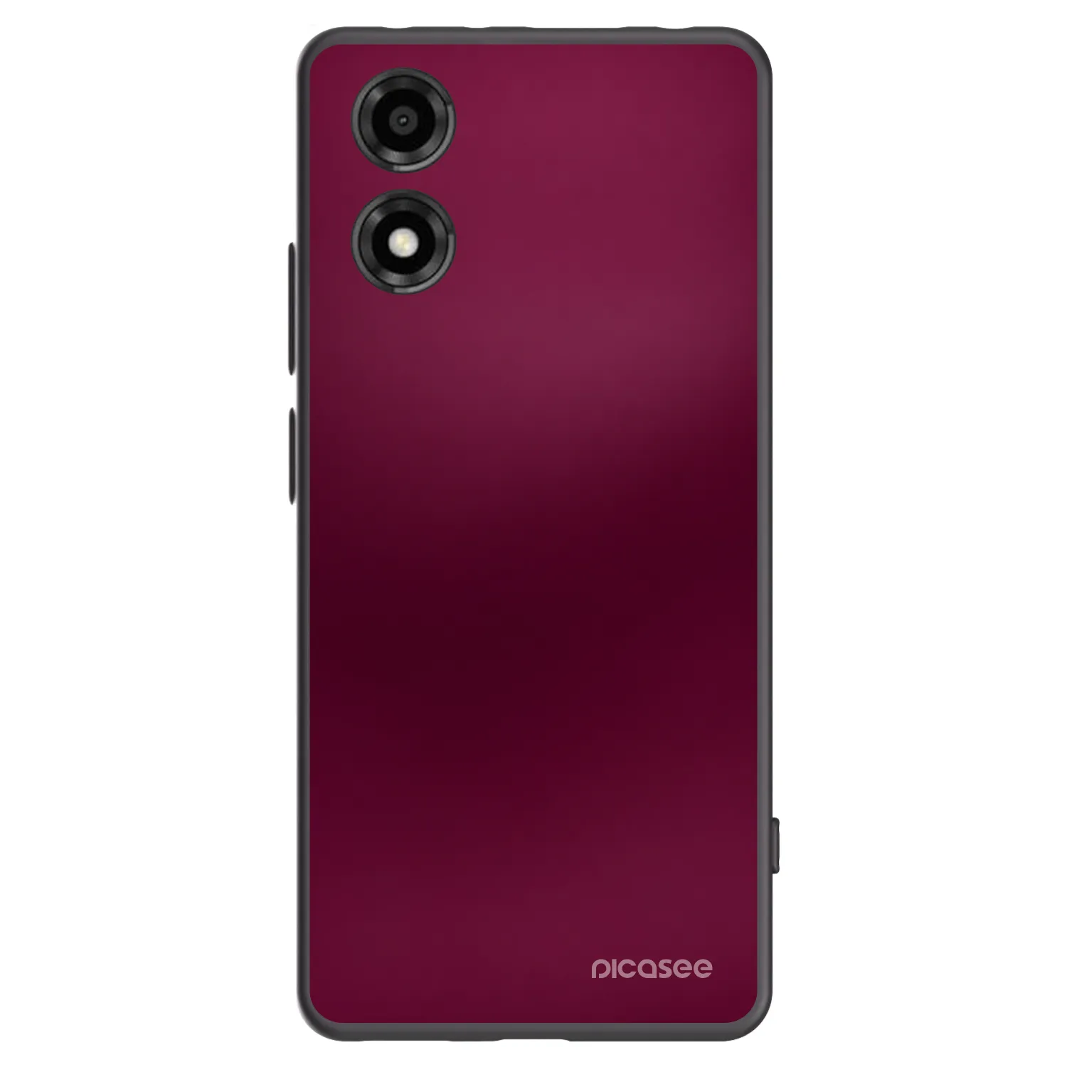 Picasee silikónový čierny obal pre Motorola Moto E14 - Velvet Bordeaux