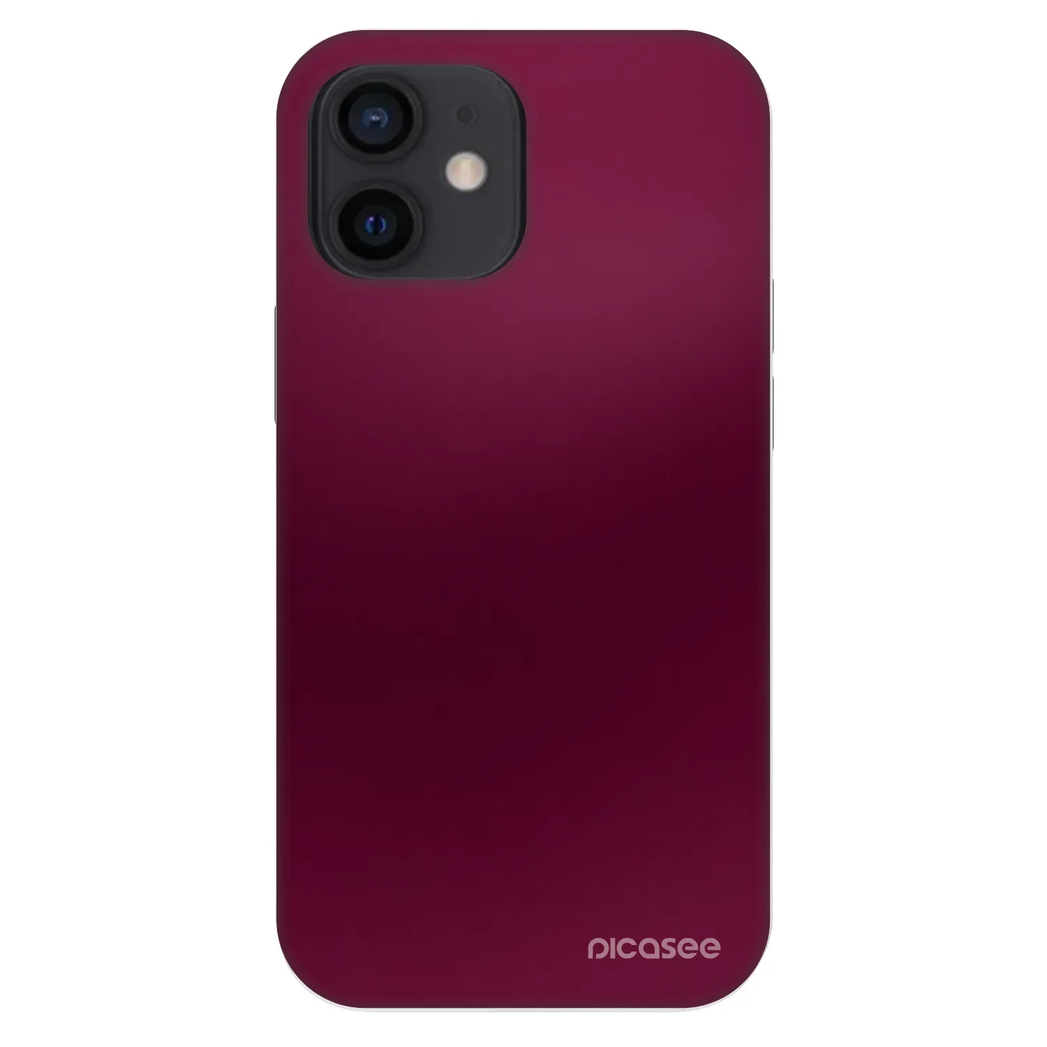 Picasee Fashion Case pre Apple iPhone 12 mini - Velvet Bordeaux
