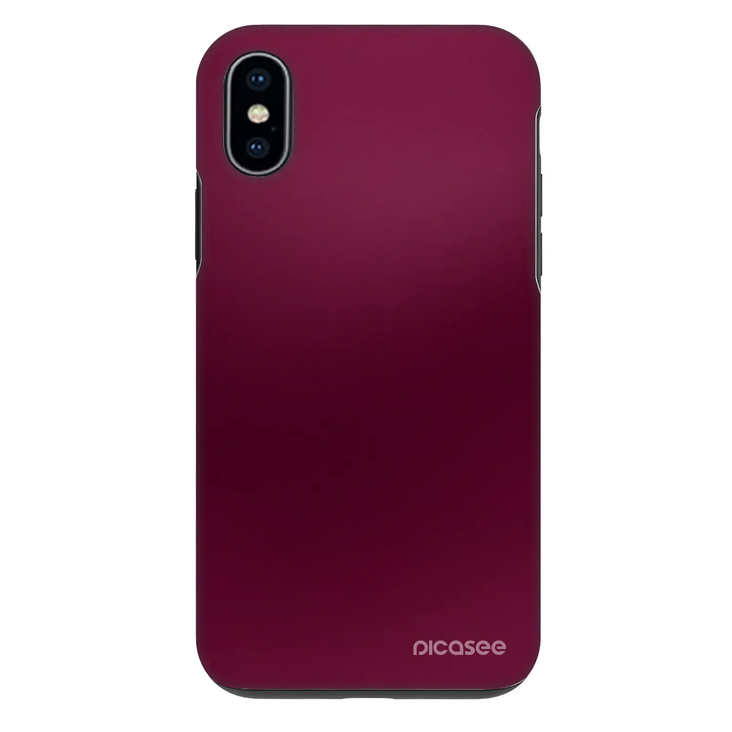 Picasee Fashion Case pre Apple iPhone X/XS - Velvet Bordeaux