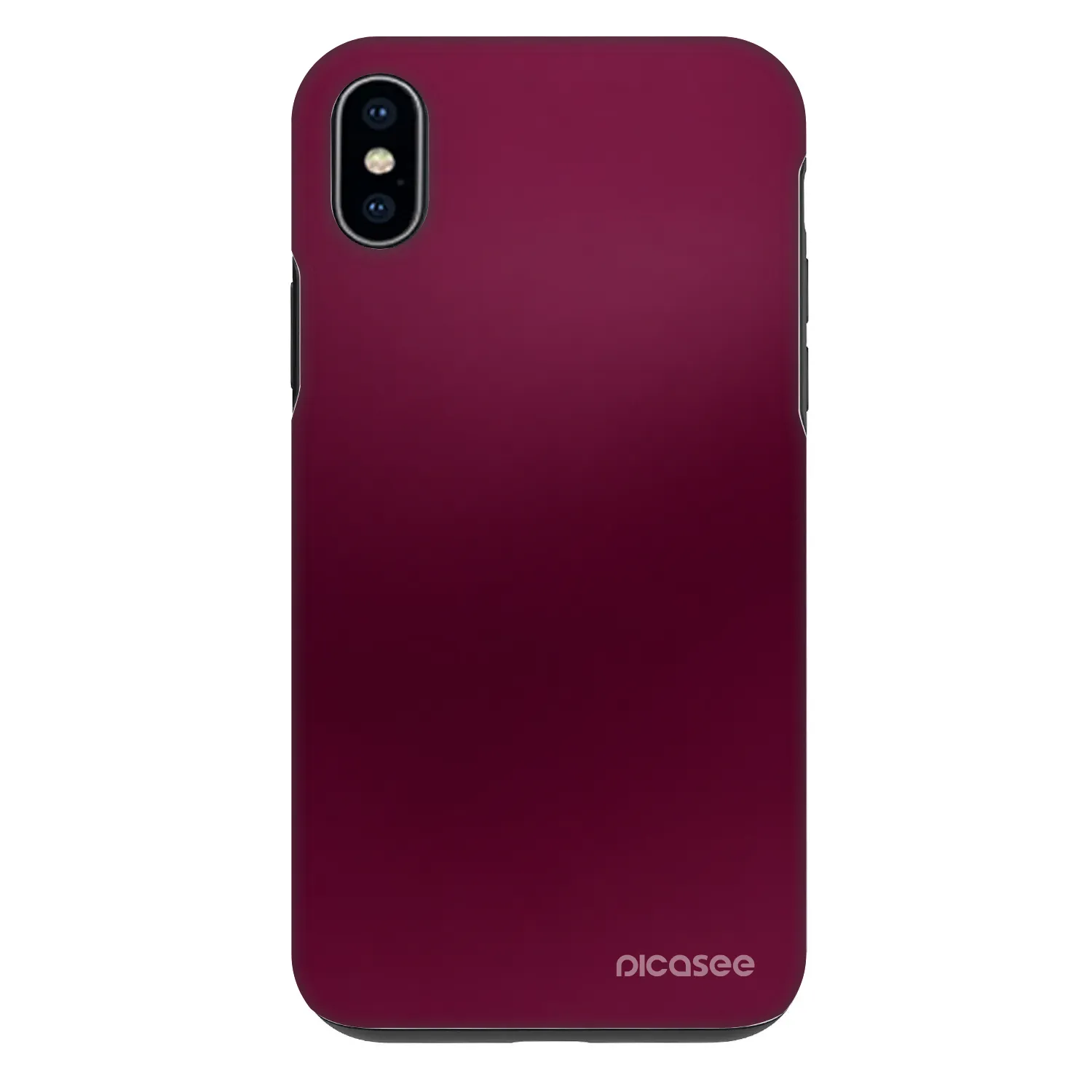 Picasee Fashion Case pre Apple iPhone XS Max - Velvet Bordeaux