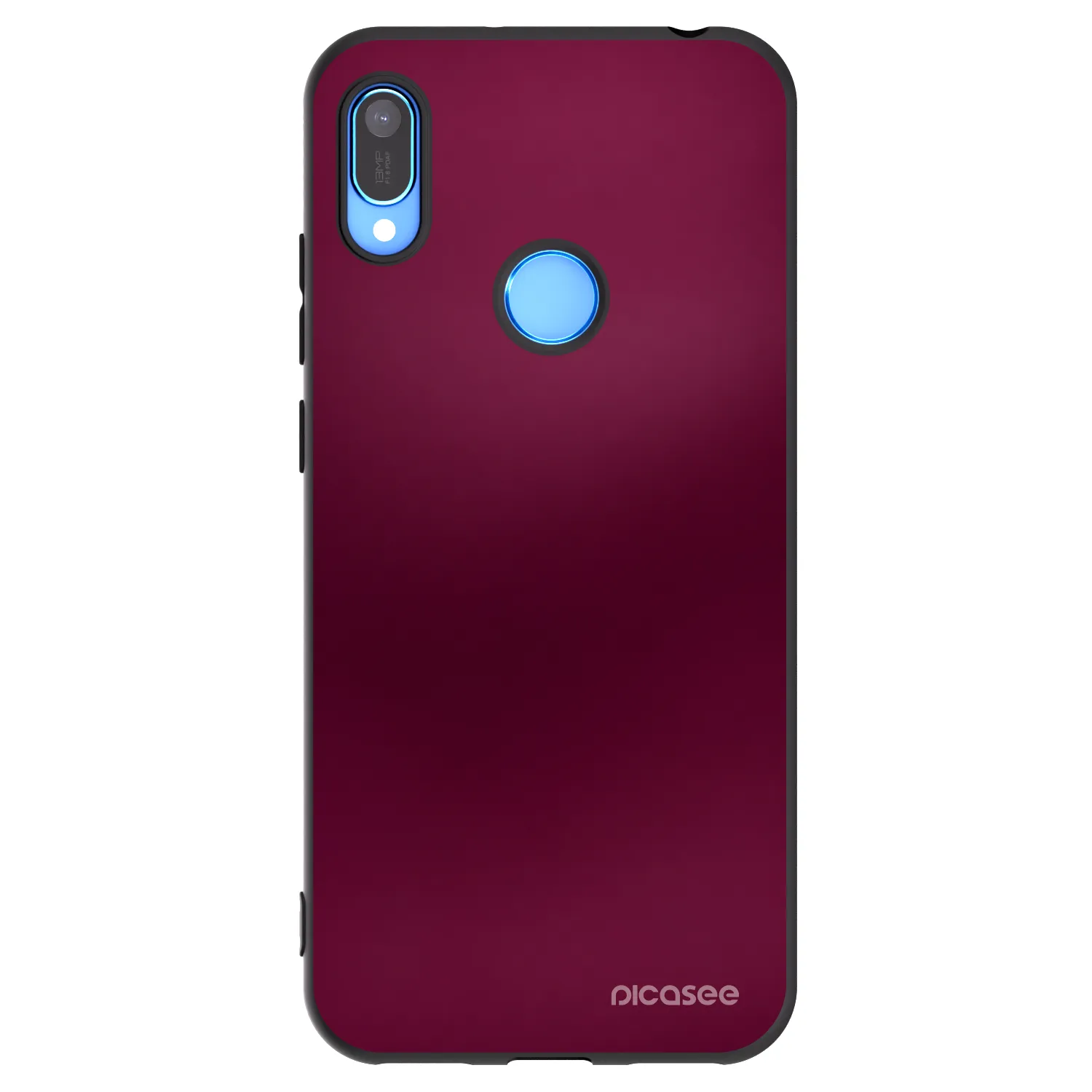 Picasee silikónový čierny obal pre Huawei Y6 2019 - Velvet Bordeaux
