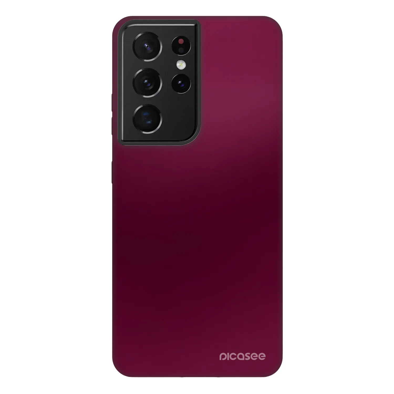 Picasee Fashion Case pre Samsung Galaxy S21 Ultra 5G G998B - Velvet Bordeaux