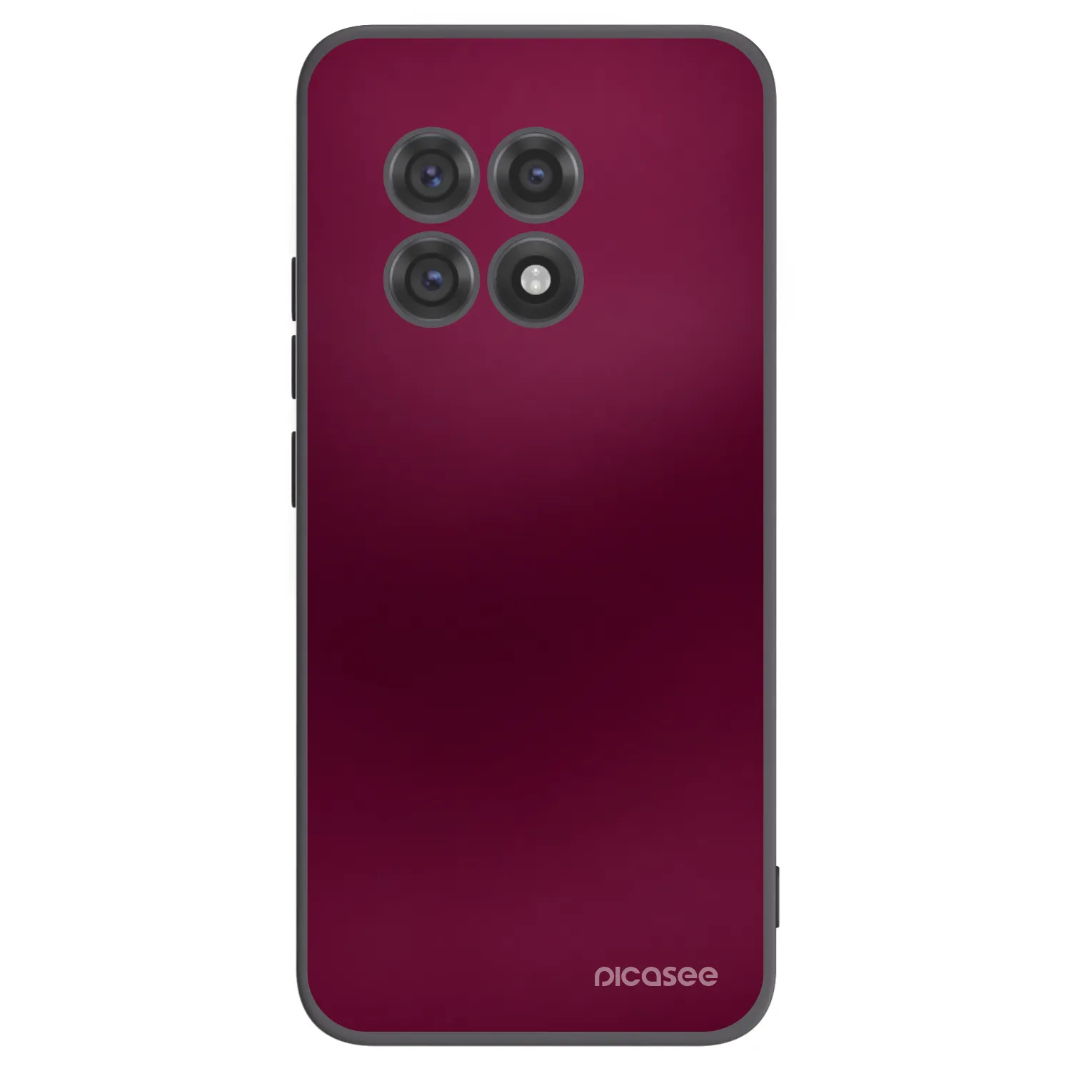 Picasee silikónový čierny obal pre OnePlus 13R 5G - Velvet Bordeaux
