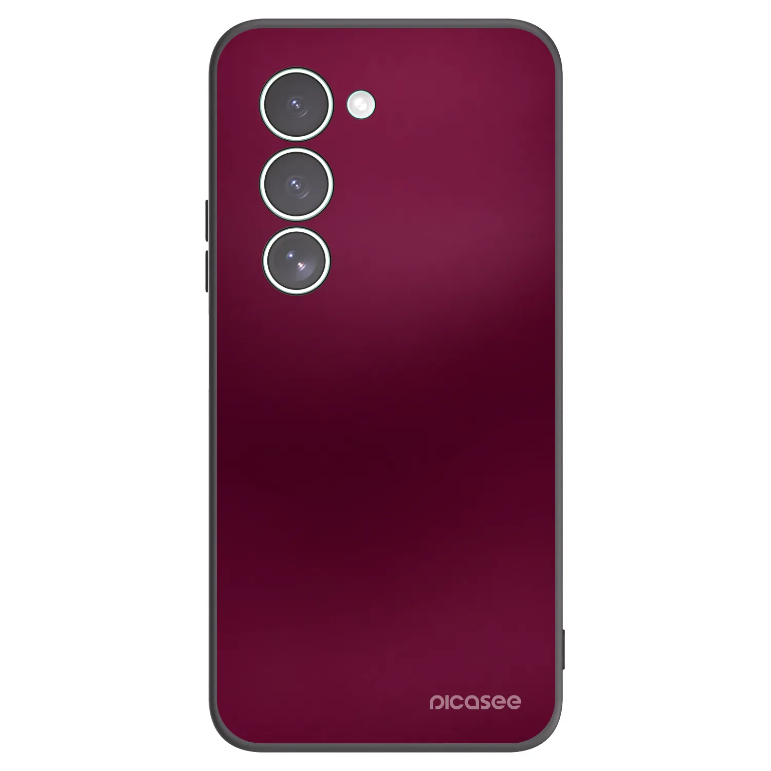 Picasee silikónový čierny obal pre Xiaomi Redmi 15 5G - Velvet Bordeaux
