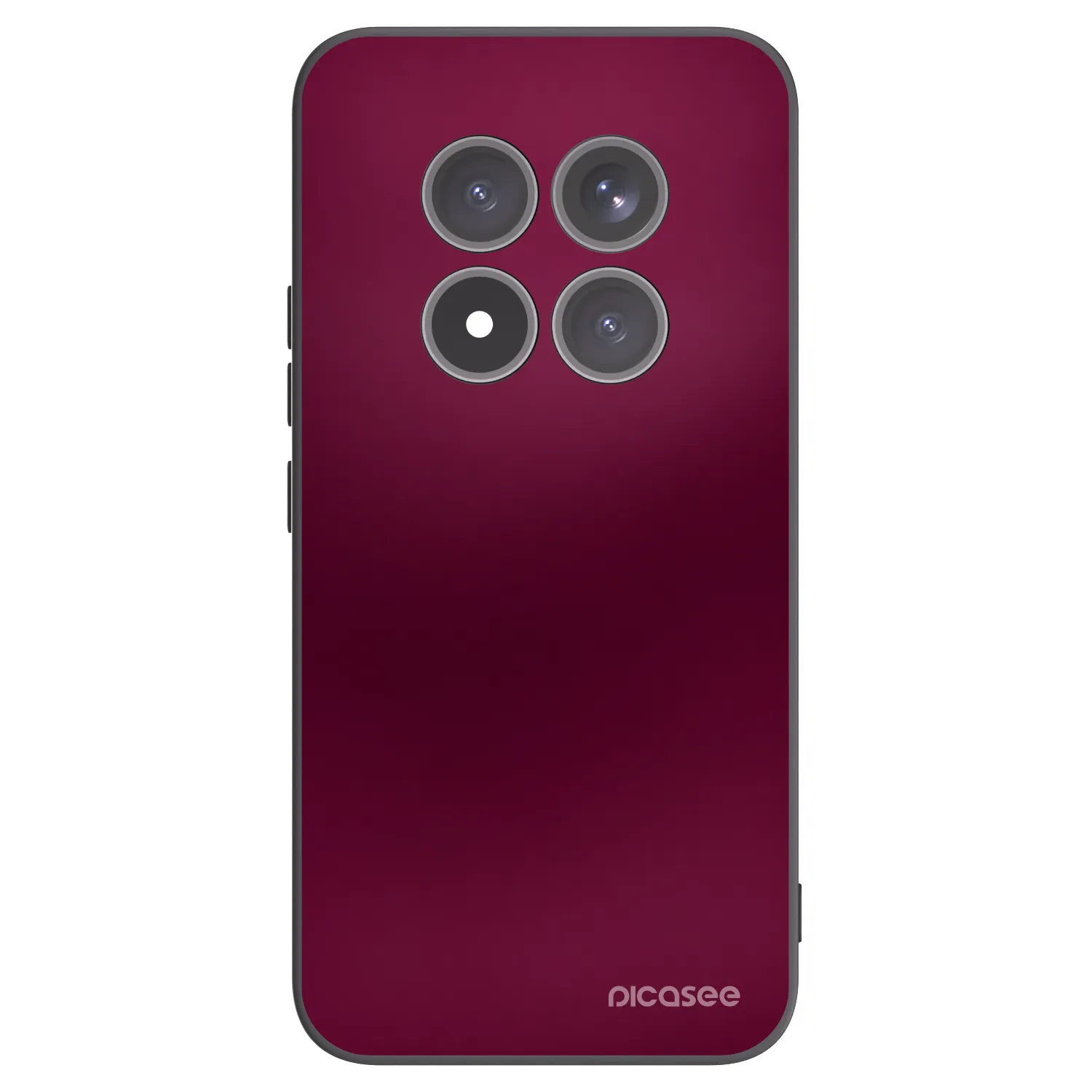 Picasee silikónový čierny obal pre Xiaomi Redmi Note 15 Pro+ - Velvet Bordeaux