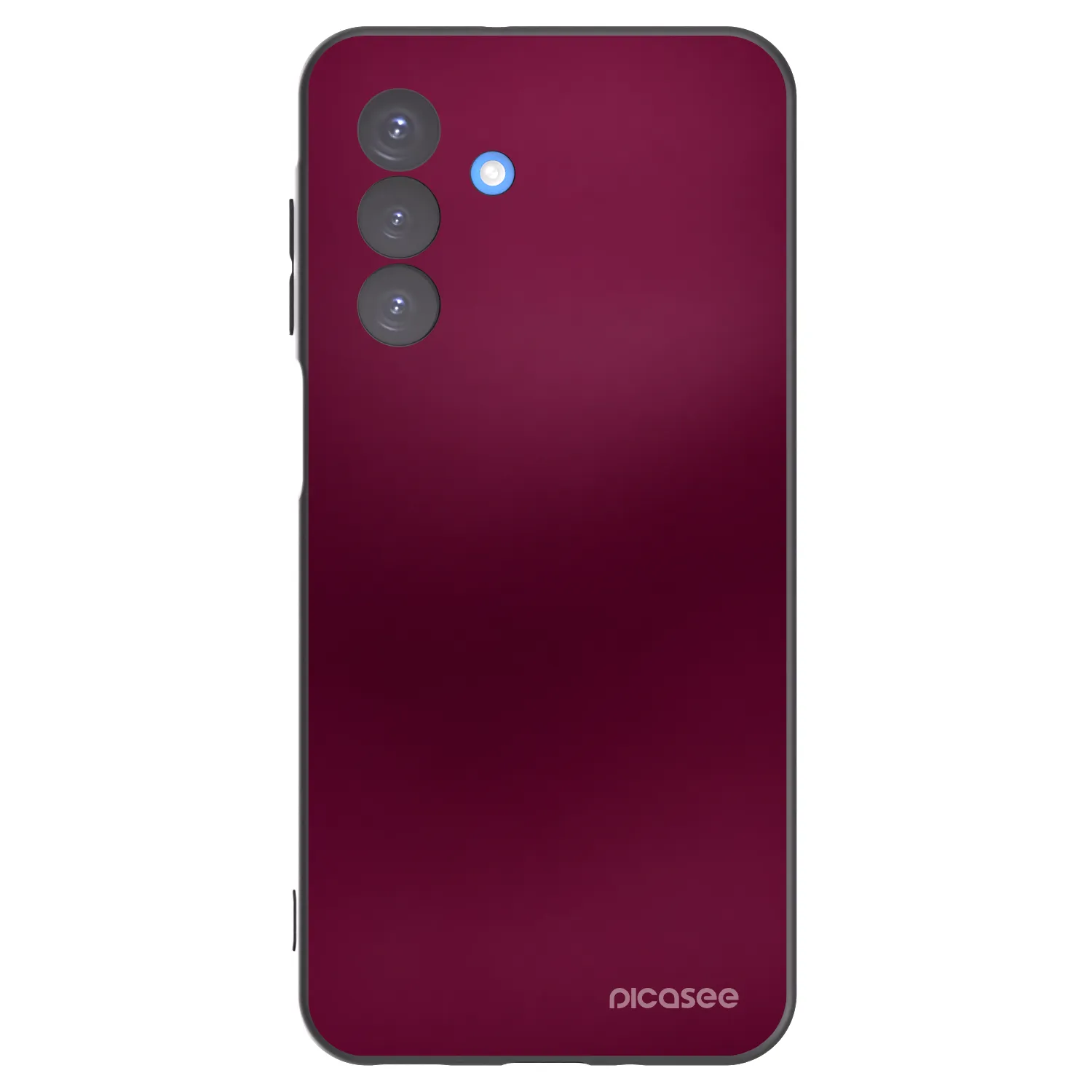 Picasee silikónový čierny obal pre Samsung Galaxy A17 5G - Velvet Bordeaux