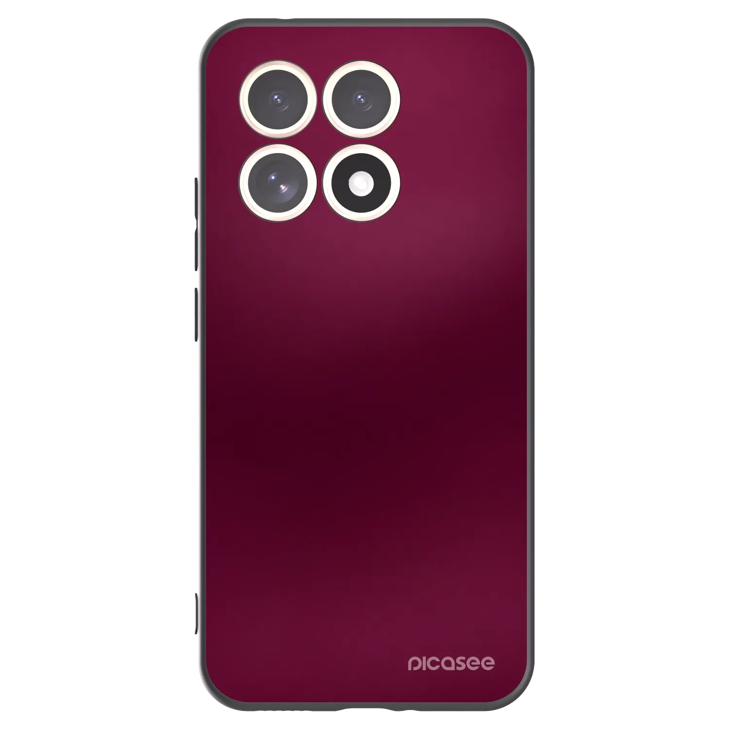 Picasee silikónový čierny obal pre Xiaomi 15T - Velvet Bordeaux