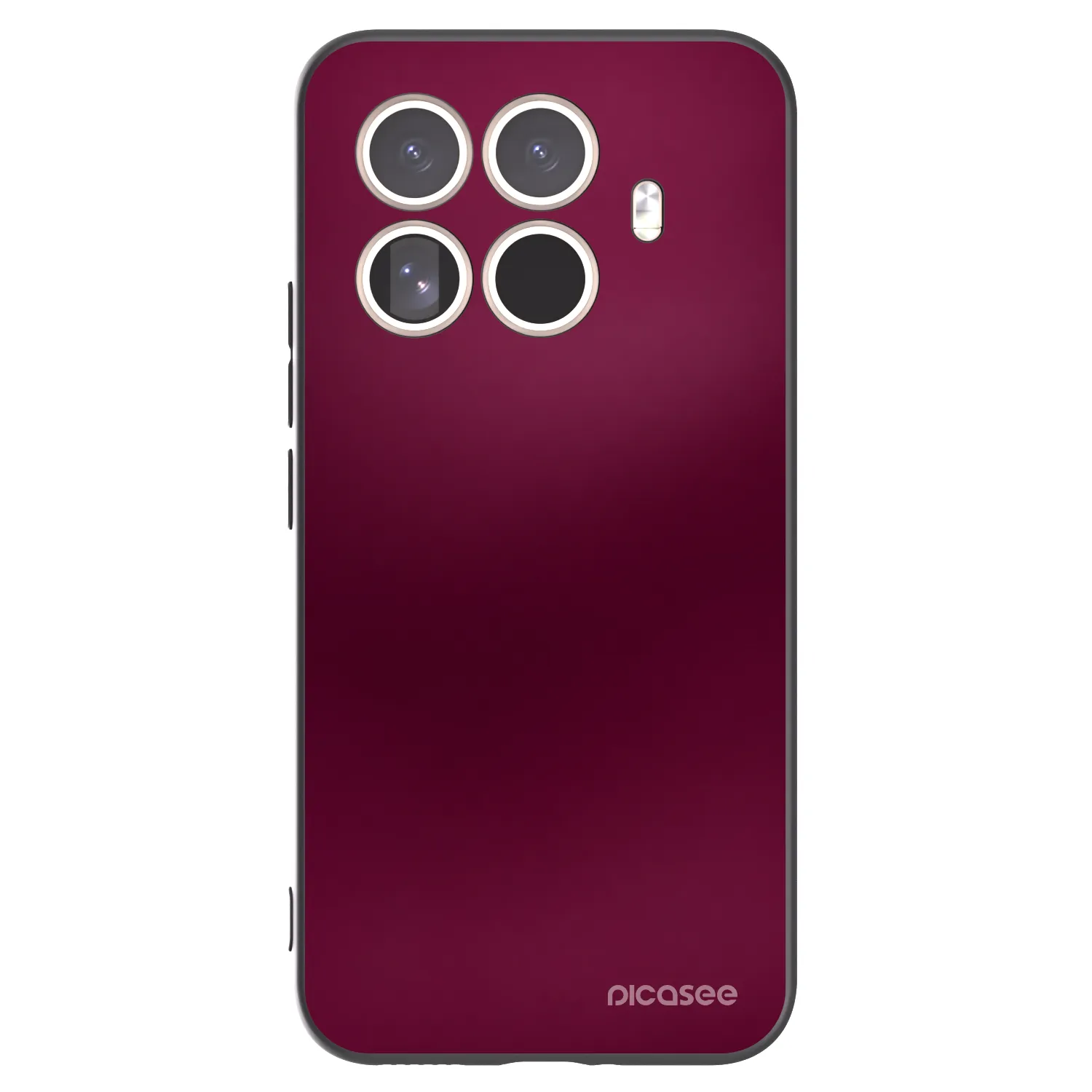 Picasee silikónový čierny obal pre Xiaomi 15T Pro - Velvet Bordeaux
