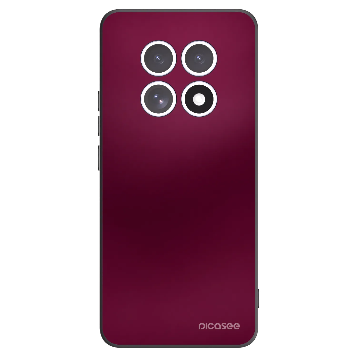 Picasee silikónový čierny obal pre Xiaomi Redmi Note 15 4G - Velvet Bordeaux