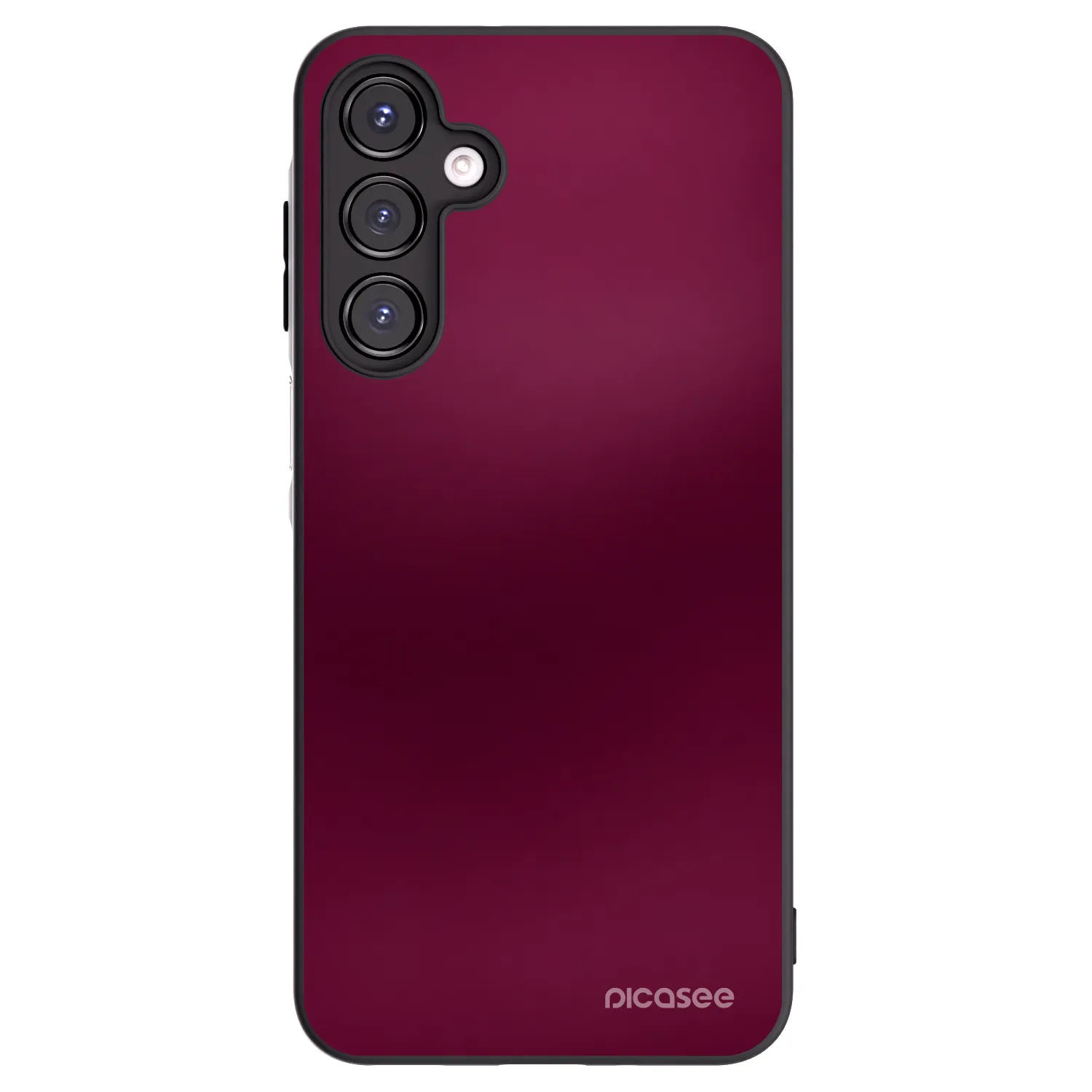 Picasee silikónový čierny obal pre Samsung Galaxy A16 4G - Velvet Bordeaux