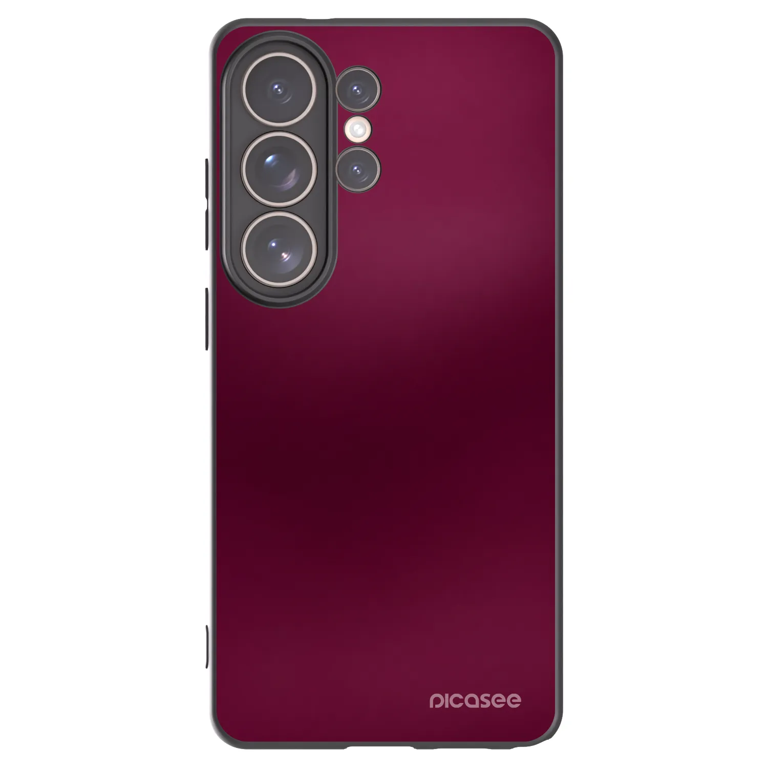 Picasee silikónový čierny obal pre Samsung Galaxy S26 Ultra - Velvet Bordeaux