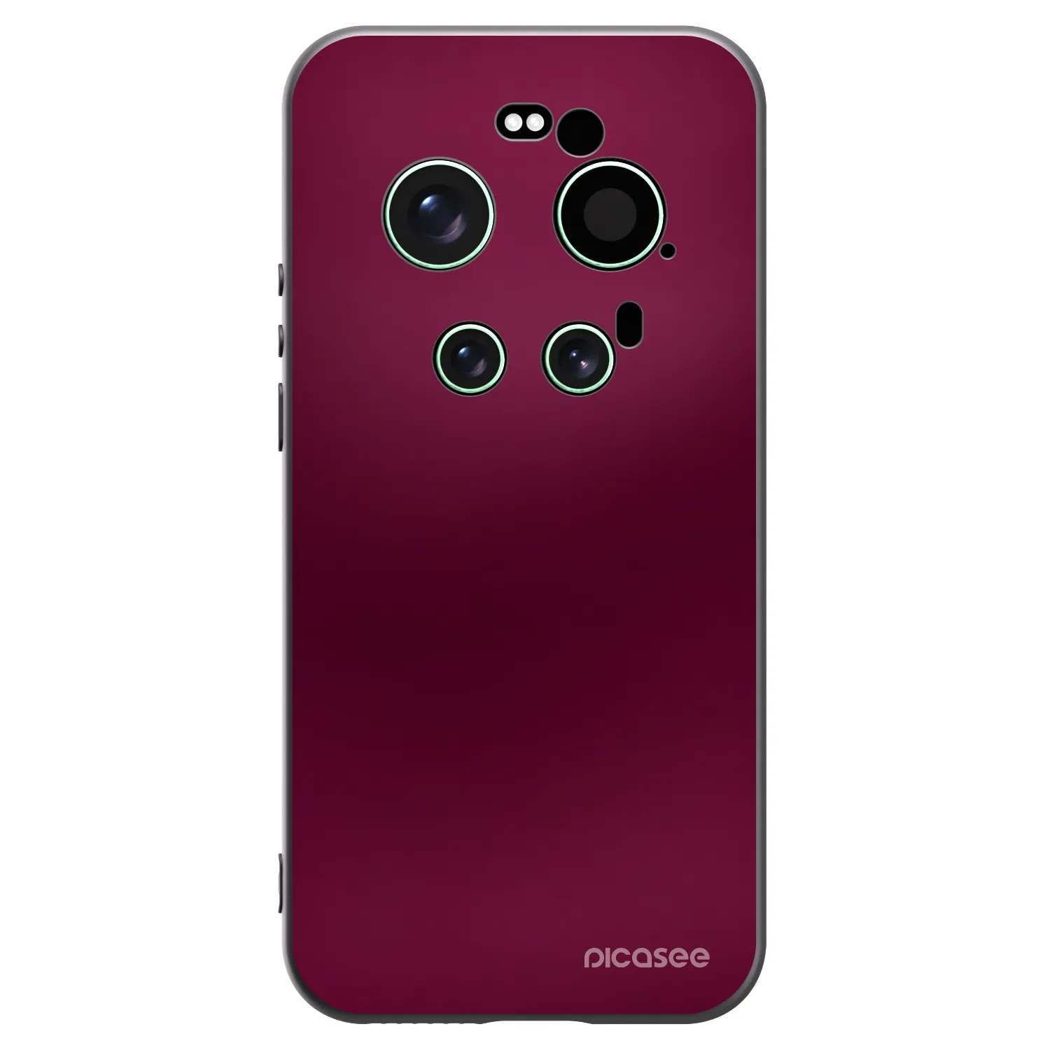 Picasee silikónový čierny obal pre Xiaomi 17 Ultra - Velvet Bordeaux