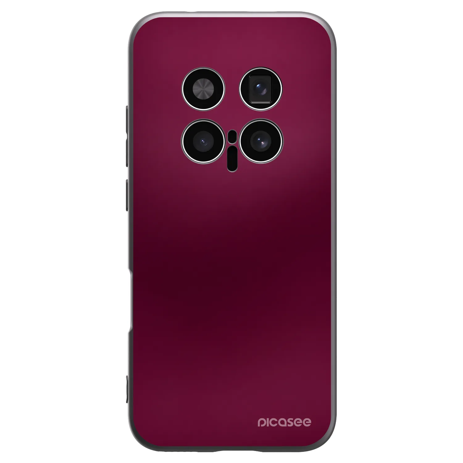 Picasee silikónový čierny obal pre Honor Magic8 Pro 5G - Velvet Bordeaux