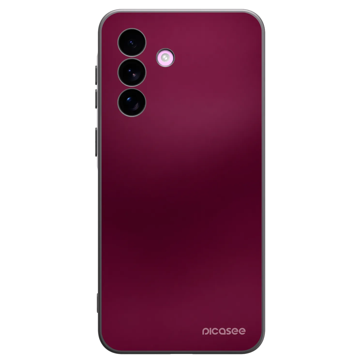 Picasee silikónový čierny obal pre Samsung Galaxy A57 5G - Velvet Bordeaux