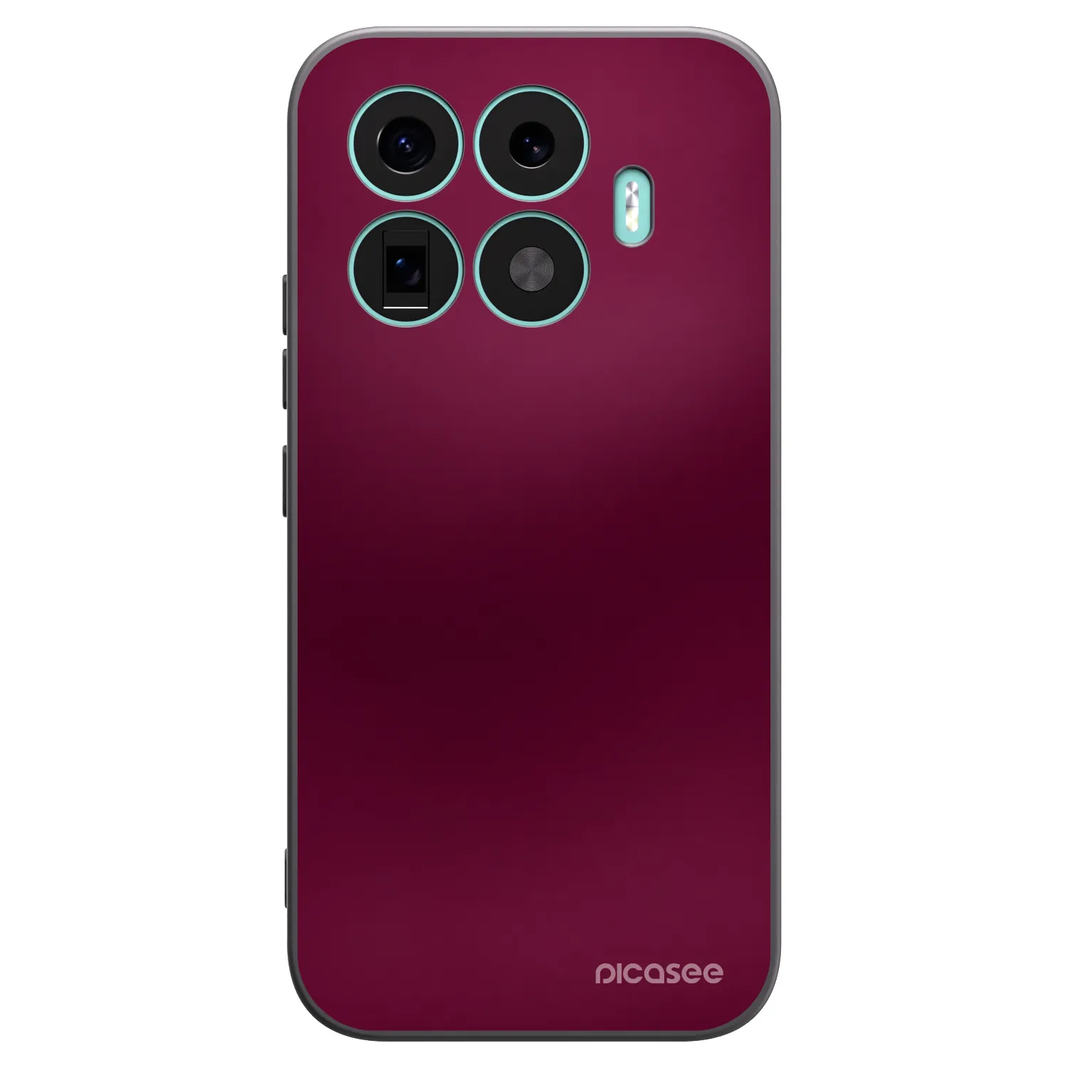 Picasee silikónový čierny obal pre Xiaomi 17T - Velvet Bordeaux