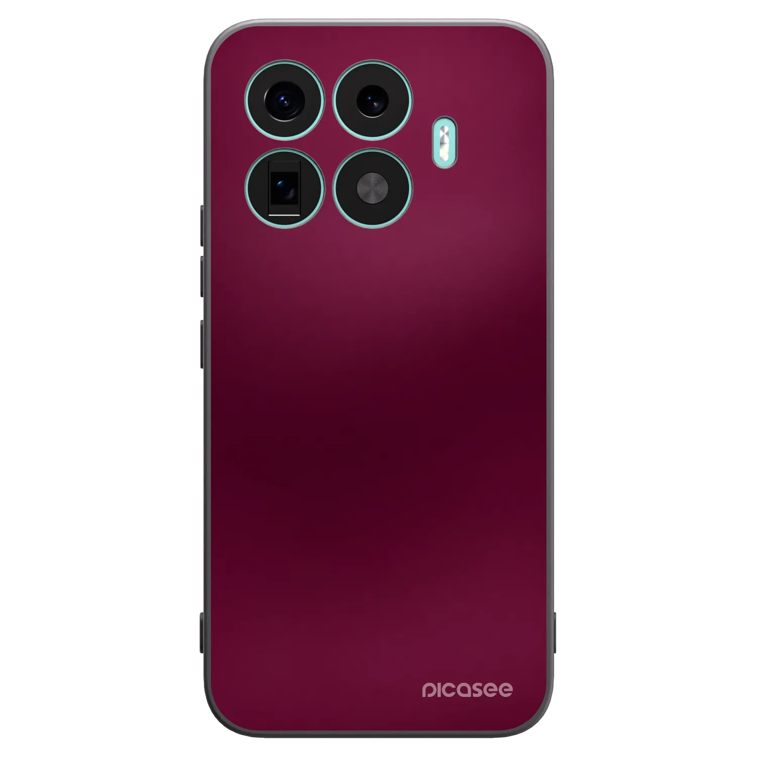 Picasee silikónový čierny obal pre Xiaomi 17T Pro - Velvet Bordeaux