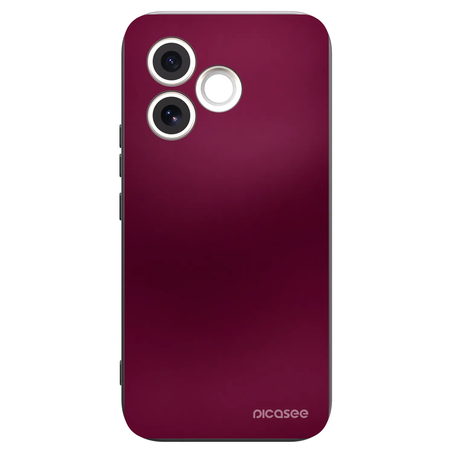 Picasee silikónový čierny obal pre Honor 600 Lite - Velvet Bordeaux