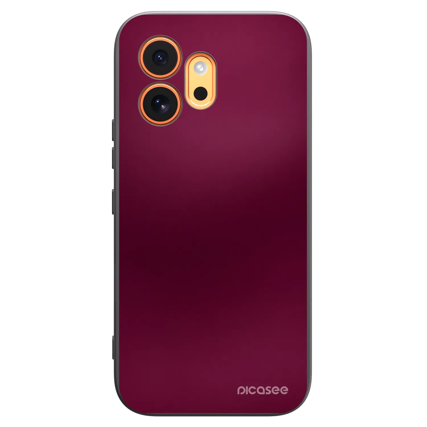 Picasee silikónový čierny obal pre Honor 600 - Velvet Bordeaux