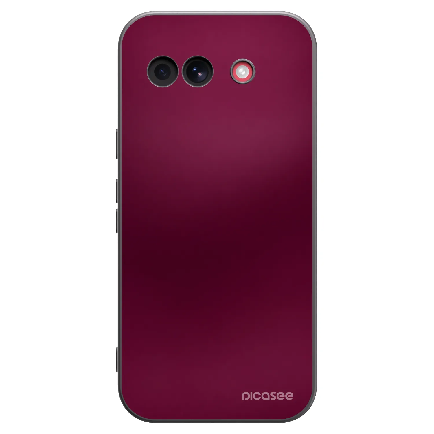 Picasee silikónový čierny obal pre Google Pixel 10a - Velvet Bordeaux