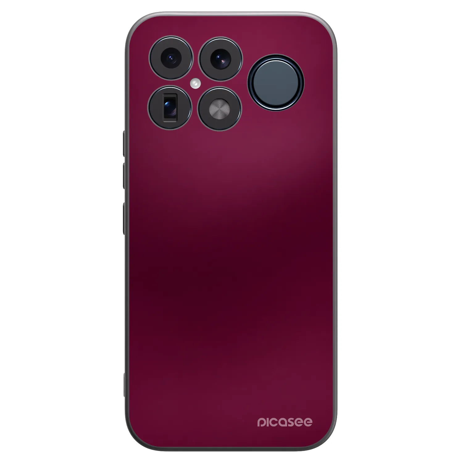 Picasee silikónový čierny obal pre Xiaomi Poco F8 Ultra - Velvet Bordeaux