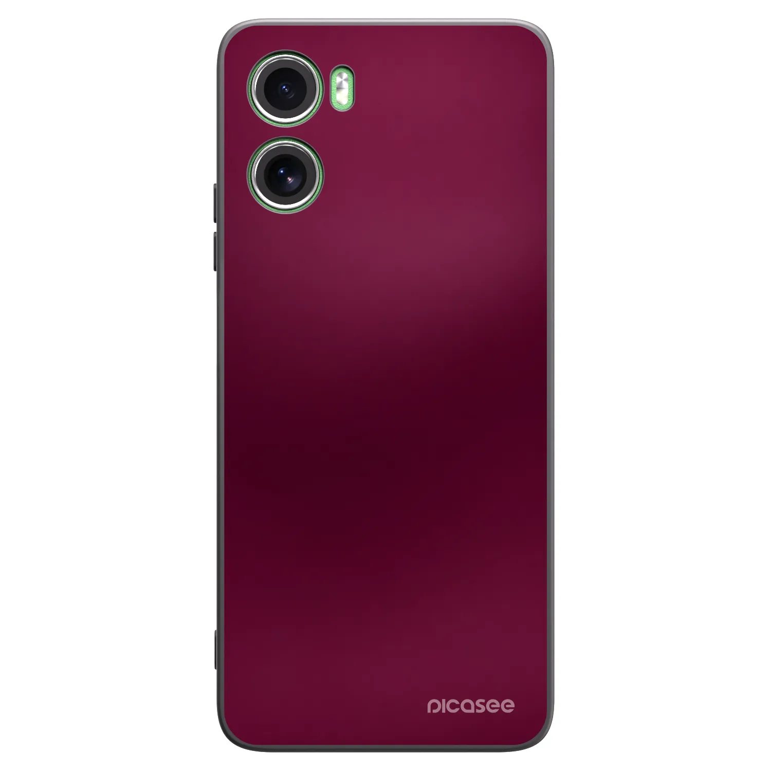 Picasee silikónový čierny obal pre Motorola Moto G06 - Velvet Bordeaux
