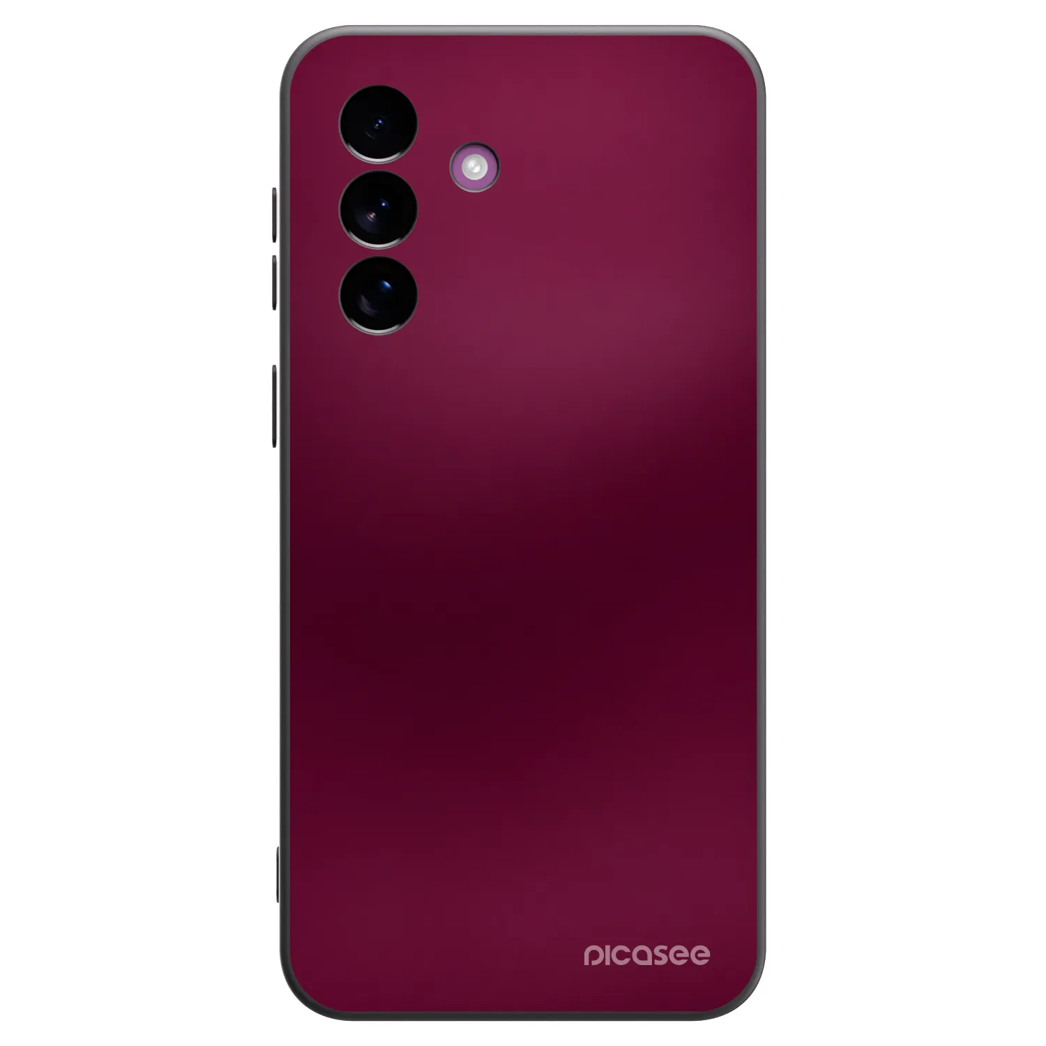 Picasee silikónový čierny obal pre Samsung Galaxy A37 - Velvet Bordeaux