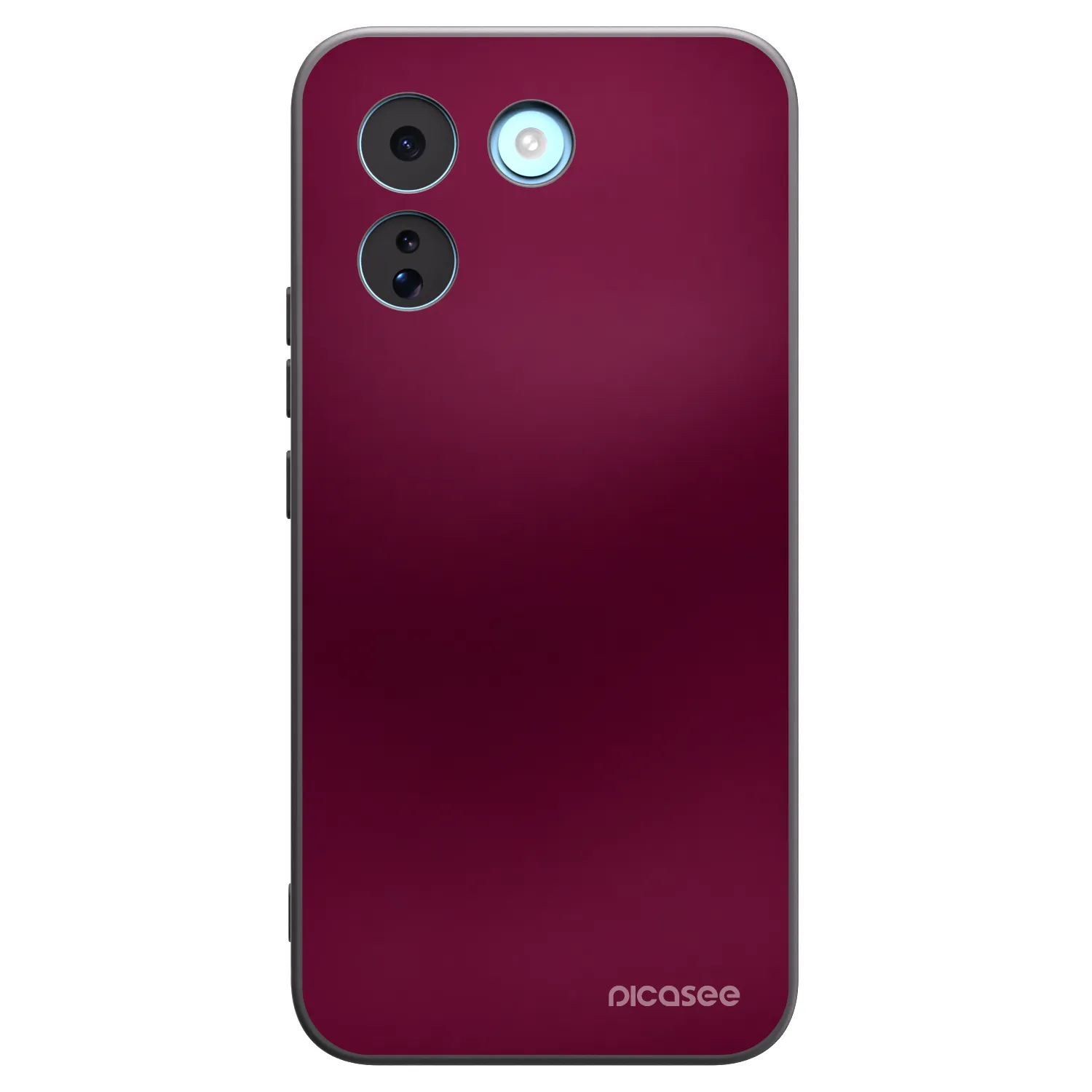 Picasee silikónový čierny obal pre Xiaomi Redmi Note 17 Pro MAX 5G - Velvet Bordeaux