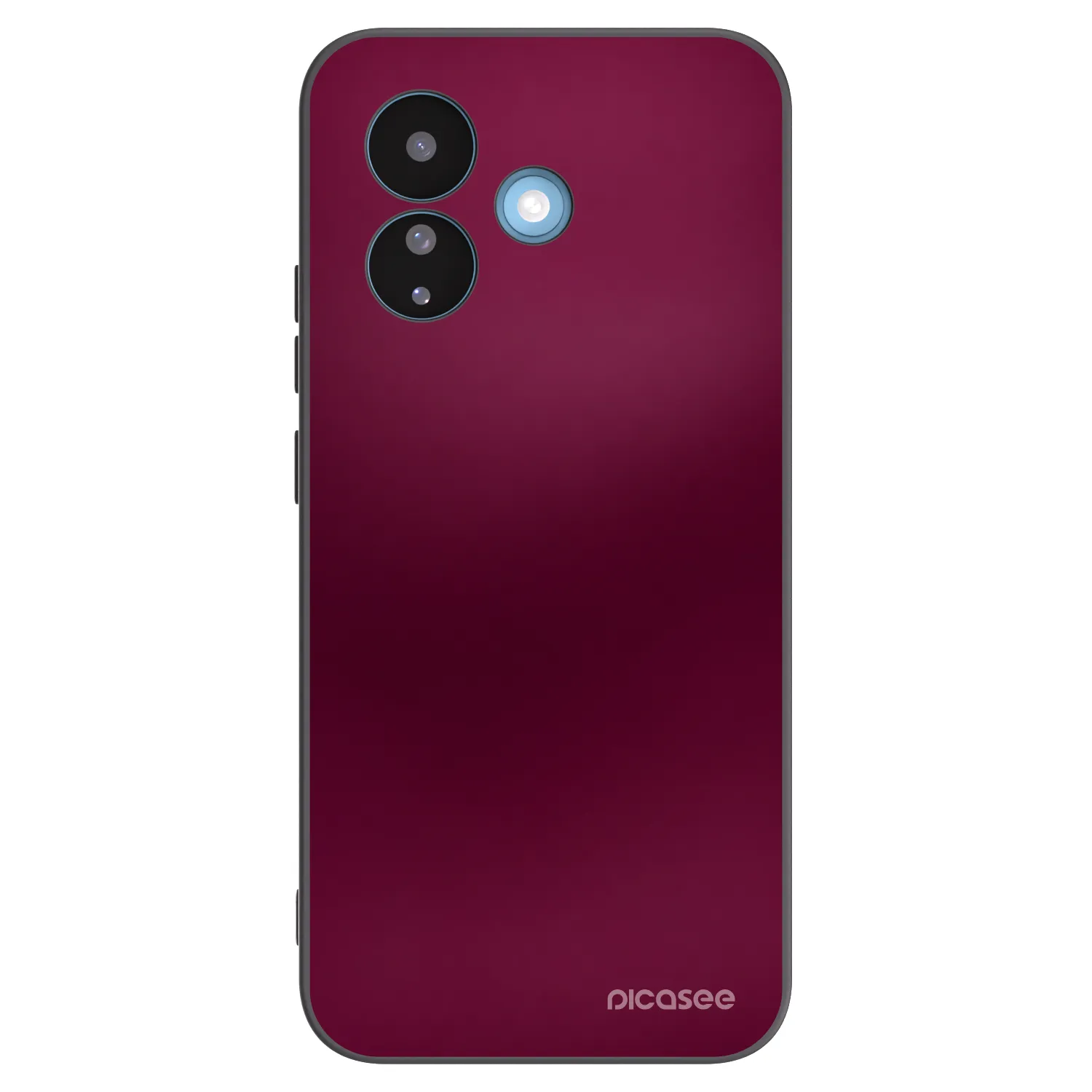 Picasee silikónový čierny obal pre Xiaomi Redmi Note 17 Pro 5G - Velvet Bordeaux