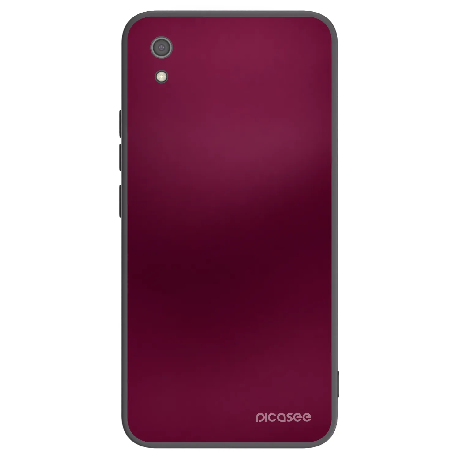Picasee silikónový čierny obal pre Xiaomi Redmi 7A - Velvet Bordeaux