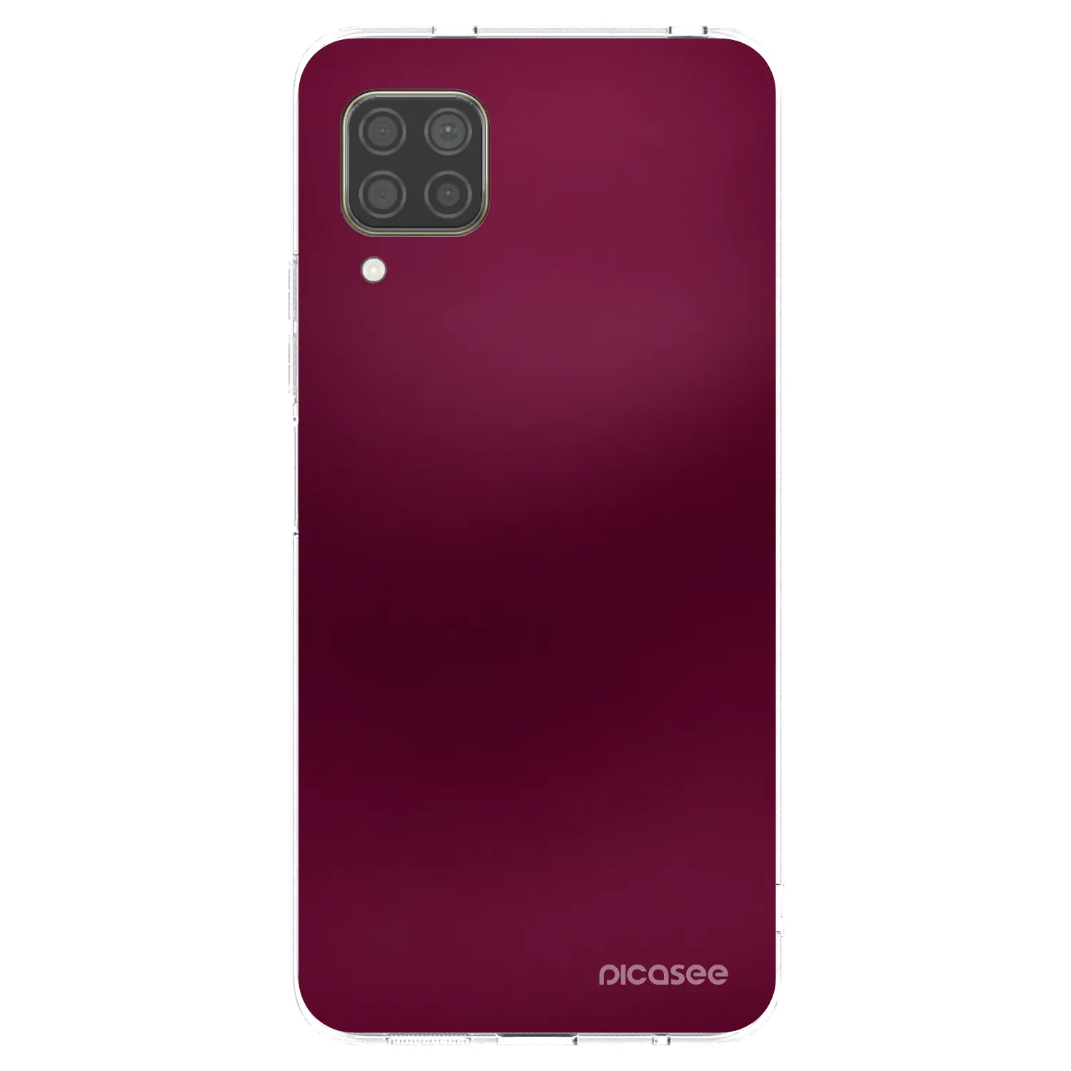 Picasee silikónový prehľadný obal pre Huawei P40 Lite - Velvet Bordeaux