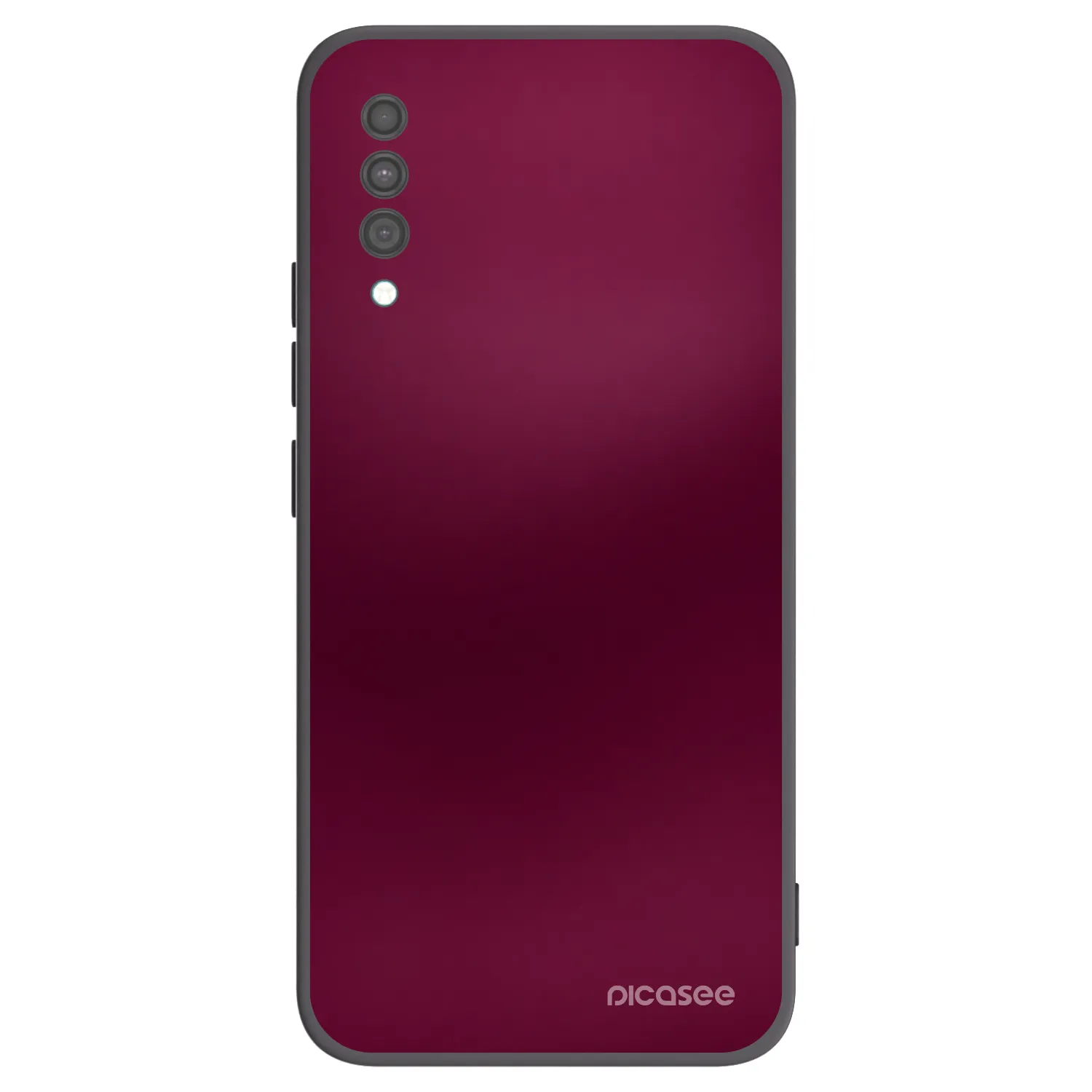 Picasee silikónový čierny obal pre Samsung Galaxy A30s A307F - Velvet Bordeaux