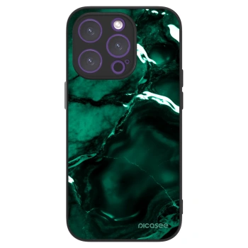 Picasee ULTIMATE CASE pro Apple iPhone 14 Pro - Dark emerald