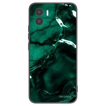 Picasee silikónový čierny obal pre Xiaomi Redmi A2 - Dark emerald