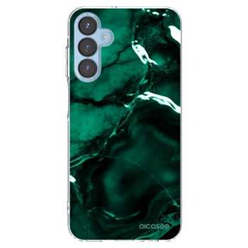 Picasee silikónový prehľadný obal pre Samsung Galaxy A15 A156B 5G - Dark emerald