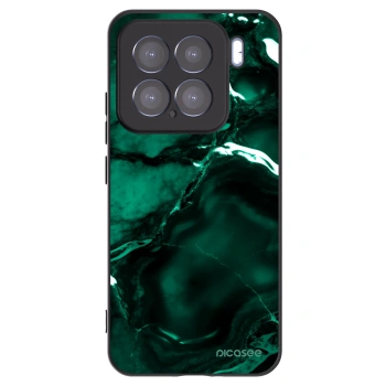 Picasee silikónový čierny obal pre Xiaomi 15 - Dark emerald