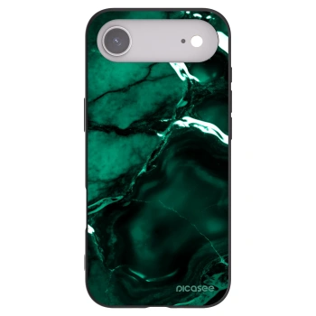 Picasee silikónový čierny obal pre Apple iPhone Air - Dark emerald