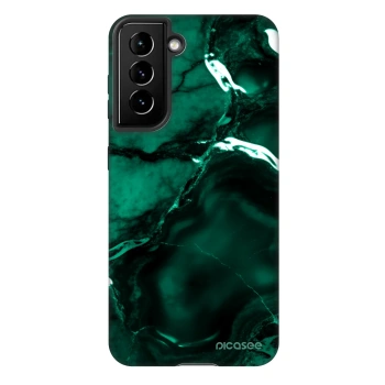 Picasee Fashion Case pre Samsung Galaxy S22 5G - Dark emerald