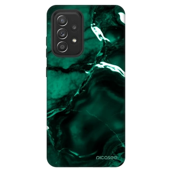 Picasee Fashion Case pre Samsung Galaxy A52 5G A525F - Dark emerald