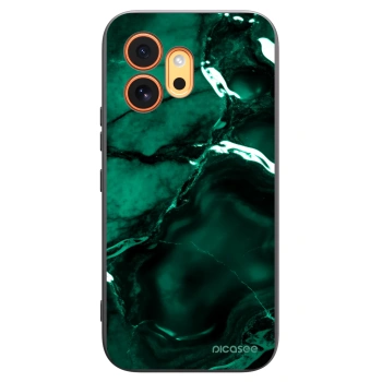 Picasee silikónový čierny obal pre Honor 600 - Dark emerald