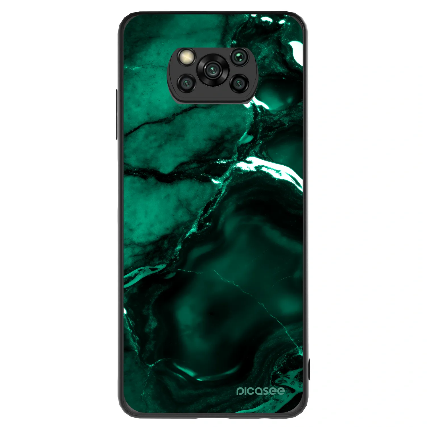 Picasee ULTIMATE CASE pro Xiaomi Poco X3 - Dark emerald