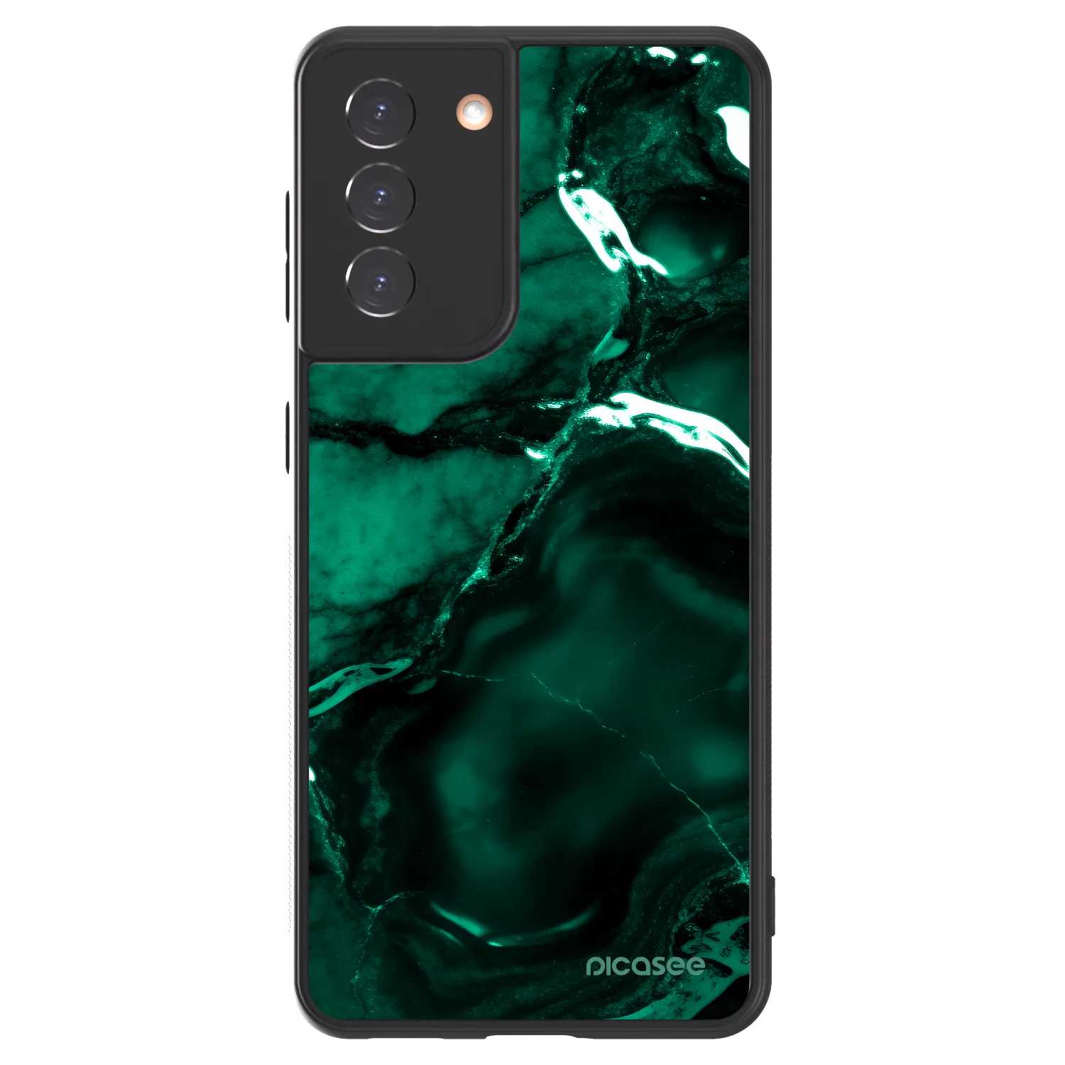 Picasee ULTIMATE CASE pro Samsung Galaxy S21 5G G991B - Dark emerald