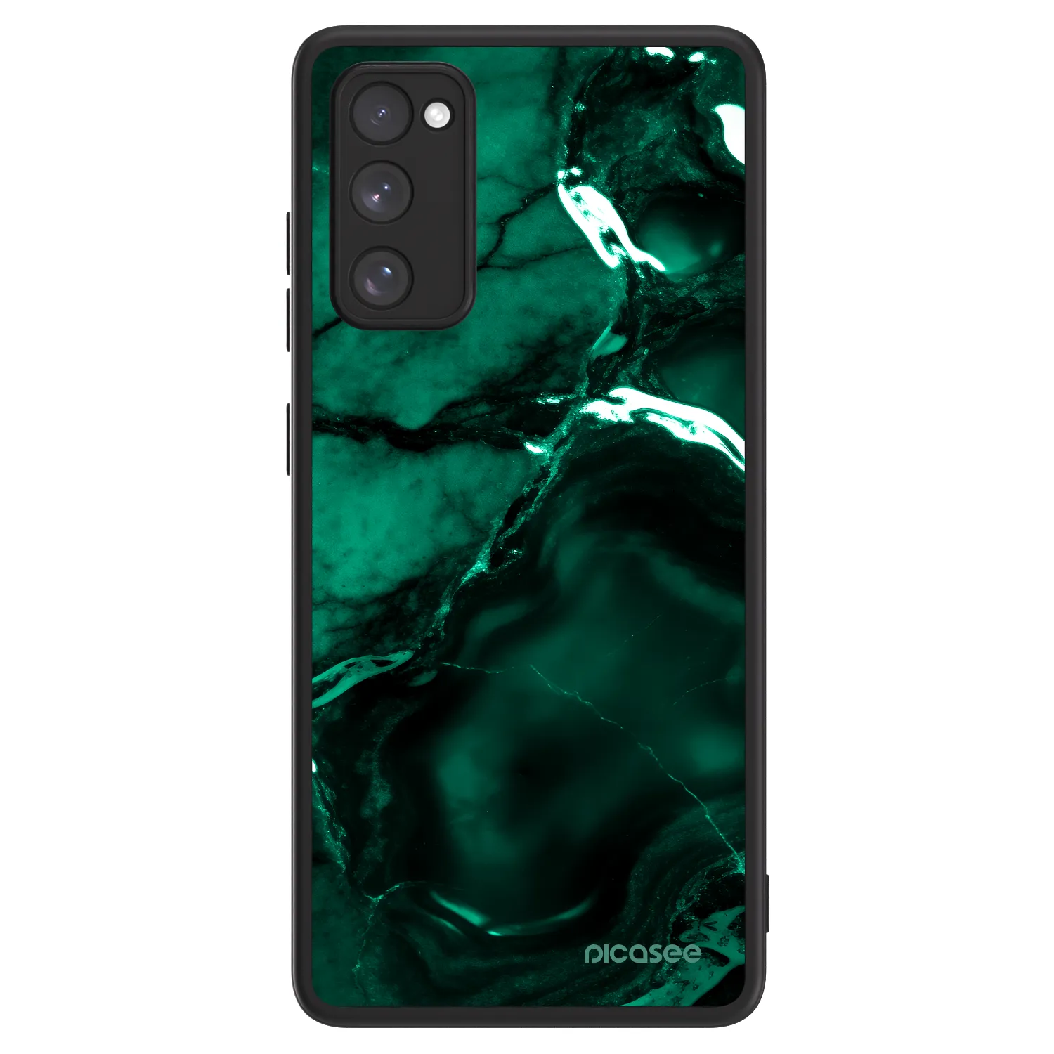 Picasee ULTIMATE CASE pro Samsung Galaxy S20 FE - Dark emerald